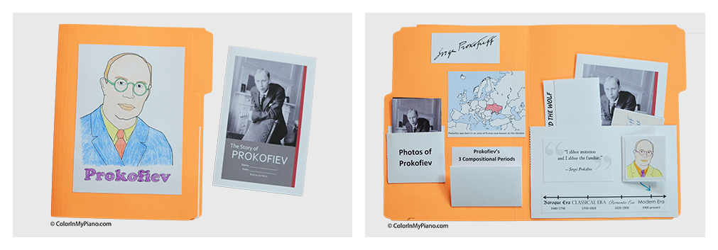 Prokofiev collage