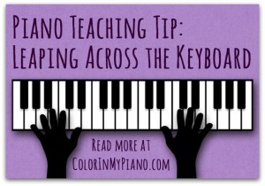 blog Teaching Tip - Leaping Across the Keyboard